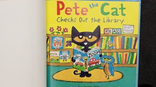 Pete the Cat Checks out the Library [upl. by Lindo542]