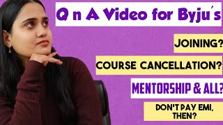 My First QampA Video for BYJUS Comments Full Information [upl. by Nathalie728]