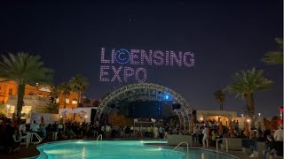 2024 Licensing Expo  Las Vegas  Opening Night Party Drone Show [upl. by Aritak]