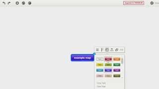 Mindomo Quick Tutorial Video [upl. by Melan]