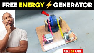 Free energy generator with two dc motor  real or fake  free energy device [upl. by Mcmaster]