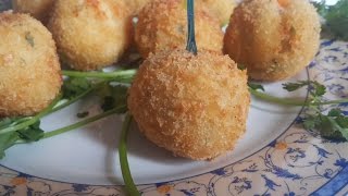 كروكيت بالبطاطس و الجبن Croquettes de pomme de terre [upl. by Ahteres]