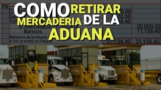 COMO RETIRAR MERCADERIA DE LA ADUANA CONTABILIDAD 2020 AJUSTE [upl. by Eeruhs130]