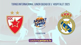 U18M ESTRELLA ROJA BELGRADO vs REAL MADRID Torneo Internacional Junior Ciudad de L´Hospitalet 23 [upl. by Flight]