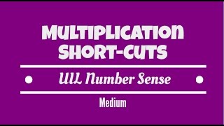 UIL Number Sense Multiplication Shortcuts Medium [upl. by Arte705]