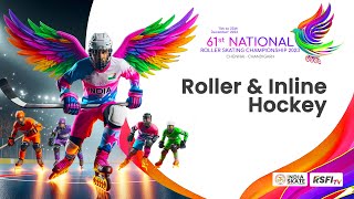 DAY 10  LIVE2 ROLLER amp INLINE HOCKEY LIVE  61ST NATIONALS  LIVE FROM CHANDIGARH [upl. by Eednus]