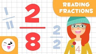 Learn how to read fractions  Maths for kids [upl. by Eelsha]