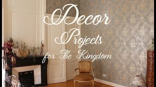 Decor for the fairy tale Living room  Episode 01 [upl. by Hannahs]