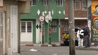 Asesinato múltiple en Bogotá matan a cuatro personas en Fontibón [upl. by Ten]