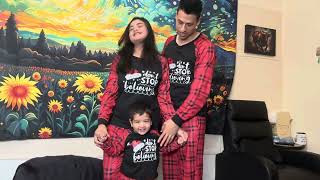 CESUJCA Christmas Family Pajamas Match Set Family Christmas Matching Pjs [upl. by Jacobah]