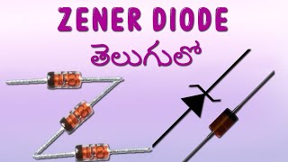 Zener Diode in Telugu [upl. by Ahsilahs]