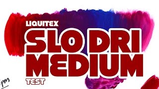 Liquitex Slo Dri Blending Medium Test [upl. by Jacquelyn]