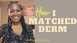 How I Matched Derm with Low Step 1 Score [upl. by Shaddock]