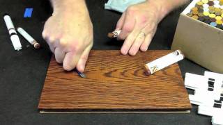 Fill Stick Repair on Wood Graining [upl. by Sammy]