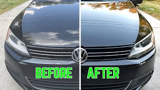 Complete Car Detail and Ceramic Coating Volkswagen  How To [upl. by Jania]