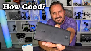 Reviewed Anker Portable Charger 313 Power Bank PowerCore Slim 10K 10000mAh Battery Pack [upl. by Verna703]