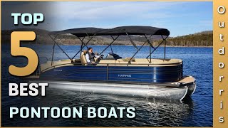 Top 5 Best Pontoon Boats Review in 2023 [upl. by Hurff]