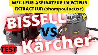 ⚠️Meilleur Aspirateur Injecteur Extracteur SHAMPOUINEUSE Puzzi BISSELL Démonstration canapé tissu [upl. by Avera583]