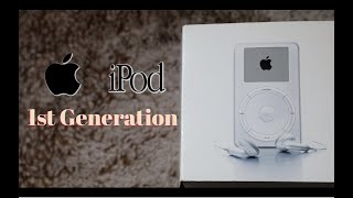 1st Generation 2001 Original Apple iPod  Unboxing Review [upl. by Ahseinat]