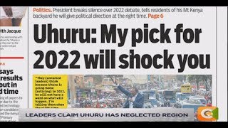 NEWS REVIEW  Uhuru and the Central Kenya 2022 political question [upl. by Aisatsanna]