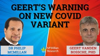 Geerts Concern about the New Covid Variant JN1 [upl. by Asirralc]