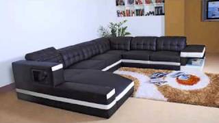 Leather Corner Sofa [upl. by Herminia]