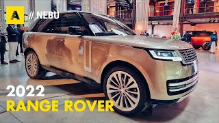 Nuova Range Rover 2022  Nuova piattaforma motori e tecnologia [upl. by Ynner]