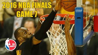 FULL GAME Cleveland Cavaliers vs Golden State Warriors  2016 NBA Finals Game 7  NBA on ESPN [upl. by Flossie]