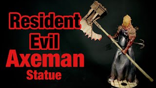 Hollywood Collectibles Group Resident Evil Afterlife AXEMAN Executioner Majini Statue Review [upl. by Januarius]