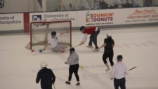 Broomball at UNH [upl. by Araminta]