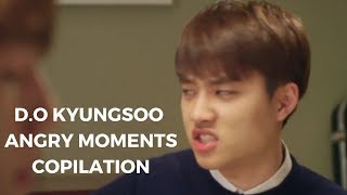 EXO 엑소 DO KYUNGSOO Angry And Mad Moments Compilation [upl. by Iolanthe]