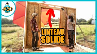 Comment faire un linteau sur un mur en ossature bois  LPMDP 20 [upl. by Suidaht]