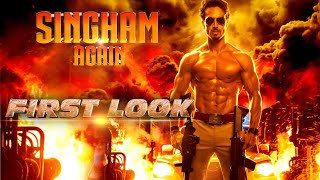 Singham Again  Tiger Shroff  First Look  Ajay Devgn  Akshay Kumar  Ranveer Singh [upl. by Zared]