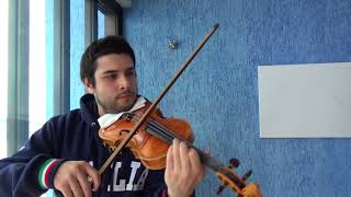 Sherlock Holmes BBCs  Irene Adlers Theme Miguel Lázaro Violin Cover [upl. by Acinej]