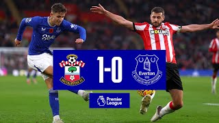 SOUTHAMPTON 10 EVERTON  Premier League highlights [upl. by Maccarone]