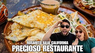 Descubrimos HERMOSO restaurante en ROSARITO Baja Californa 🇲🇽 ¿Donde comer fuera de la ciudad ✅️ [upl. by Ahto131]