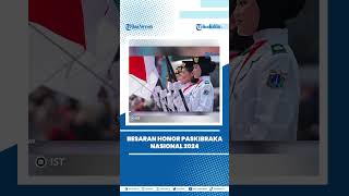 Besaran Honor Paskibraka Nasional 2024 Lengkap Daftar 76 Anggota Pengibar Bendera di IKN Kaltim [upl. by Gans]