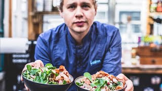 Linsensalat mit Feta und Bacon  Kitchen Kiosk  FOODBOOM [upl. by Niehaus]