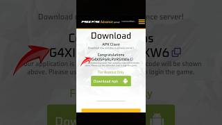 HOW TO DOWNLOAD FREE FIRE ADVANCE SERVER  FREE FIRE ADVANCE SERVER DOWNLOAD OB42  ADVANCE SERVER [upl. by Anahsirk]