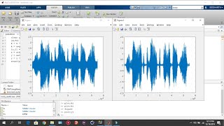 Simple audio denoising using wavelet decomposition and thresholding wavelet denoising  MATLAB [upl. by Atrim]