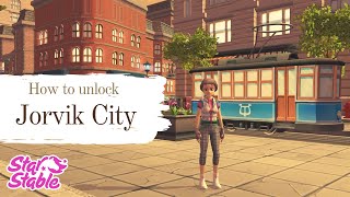 HOW TO UNLOCK JORVIK CITY 🌃  Star Stable Online [upl. by Anauj]