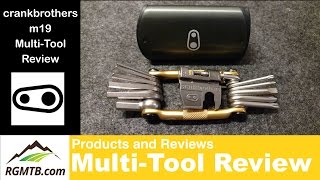 MTB Multi Tool  crankbrothers m19 multitool Product Review [upl. by Almena342]