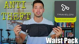 Travelon ANTITHEFT Classic Light Slim Waist Pack [upl. by Khajeh785]