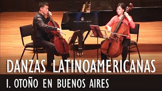 Danzas Latinoamericanas 2 cellos  I Autumn in Buenos Aires  I Otoño en Buenos Aires [upl. by Aenert]