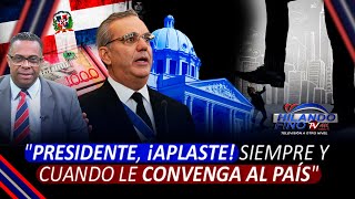 Comunicador Juan Alberto Mercado quotPresidente ¡aplaste siempre y cuando le convenga al paísquot [upl. by Horn]