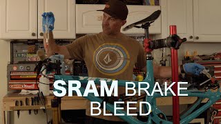 SRAM Code RSC Brake Bleed You can do it its easy [upl. by Eltsyrk366]