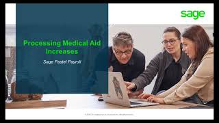 Sage Pastel Payroll AME Processing Medical Aid Increases [upl. by Atilemrac]