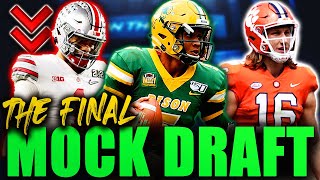 FINAL 2021 NFL Mock Draft with Trades [upl. by Allesor]