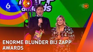 BRITT DEKKER laat van zich horen na BLUNDER bij ZAPP AWARDS  SHOWNIEUWS [upl. by Eniwtna105]