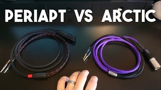 Sub100 Headphone Cable Shootout Periapt vs Arctic Cables [upl. by Flowers]